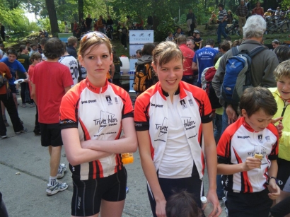 Larissa Schulte (wJugA) und Patricia Rennau (wJugB) Larissa und Patricia