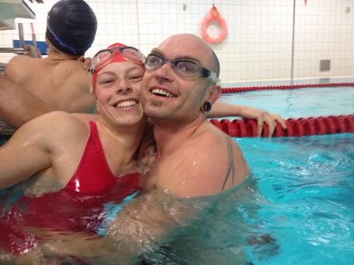 es wurde nicht nur geschwommen ...